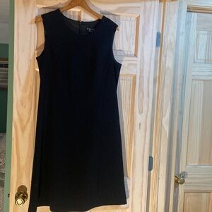 Sleeveless black dress